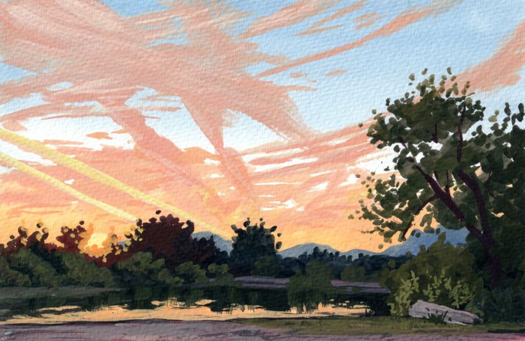 Trout Lake Sunset
