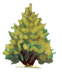 hannah paints trees